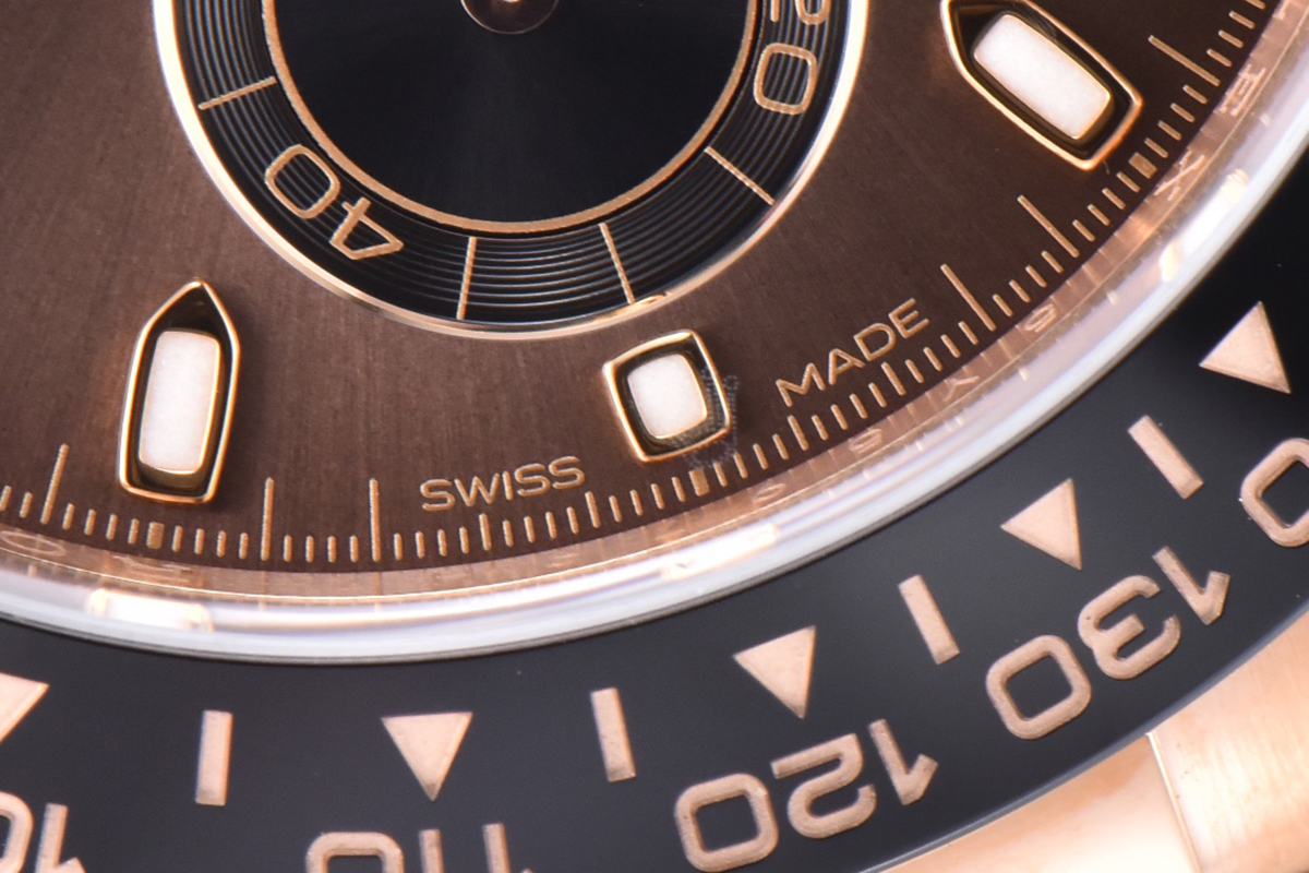 Daytona 116515LN Chocolate Dial with Stick Markers in Everose Gold